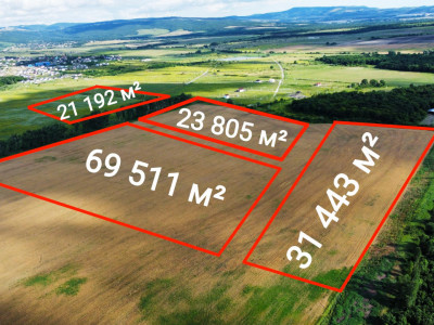 Продажа собственных земельных массивов 14,6 Га. в Х. Семигорье